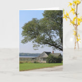 Abandoned House Mississippi River Illinois Karte (Gelbe Blume)