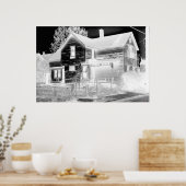 Abandoned House - negative Poster (Küche)
