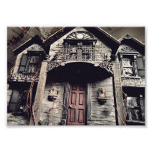 Abandoned House Print - Abandoned Miniatures