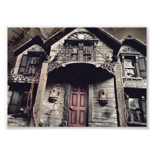 Abandoned House Print - Abandoned Miniatures Fotodruck (Vorne)