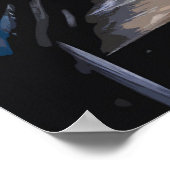 Abandoned Industrial Factory Urbex Grunge Art Poster (Ecke)