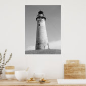Abandoned Lighthouse, Port Isabel, Texas, 1942 Poster (Küche)