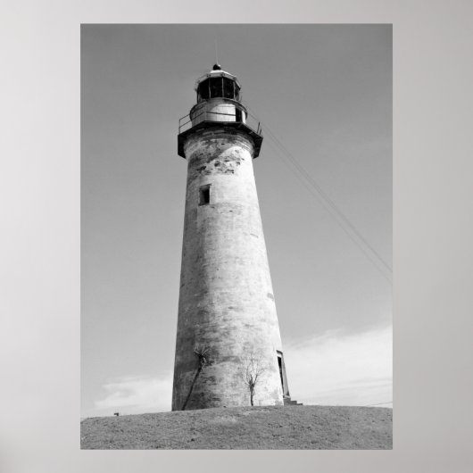 Abandoned Lighthouse, Port Isabel, Texas, 1942 Poster (Vorne)