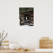 Abandoned Log Cabin Colorado Poster (Küche)