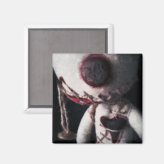 'Abandoned' Magnet (Vorderseite/Rückseite)