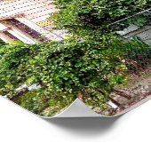 Abandoned Mansion Colonial Mexico Poster (Ecke)