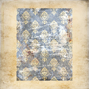 Abandoned Mansion Scrapbook Paper