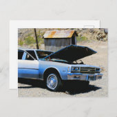 Abandoned Old Chevrolet Impala Einladungspostkarte (Vorne/Hinten)