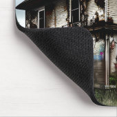 Abandoned Old House Spray Paint Graffiti Mousepad (Ecke)