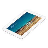 Abandoned Old Trastation in Namibia Magnet (Linke Seite)