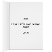 Abandoned Pantry Jooking Grußkarte (Innen (Rechts))