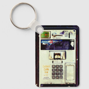 Abandoned Payphone Schlüsselanhänger