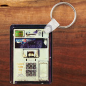 Abandoned Payphone Schlüsselanhänger (Rückseite)
