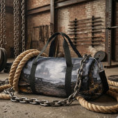 Abandoned Port — Pirate Harbor Scene Duffel Bag Duffle Bag