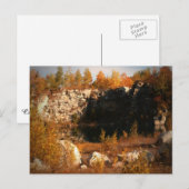 Abandoned Quarter In Fall Postcard Postkarte (Vorne/Hinten)