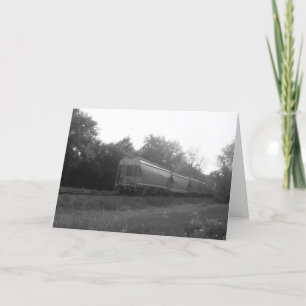 "Abandoned Railroad Cars" - Gut Card #1 Karte