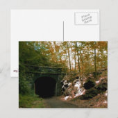 Abandoned RR Tunnel #2 Postcard Postkarte (Vorne/Hinten)