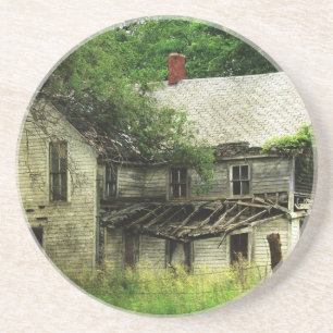 Abandoned Rural Missouri House Getränkeuntersetzer