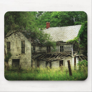 Abandoned Rural Missouri House Mousepad