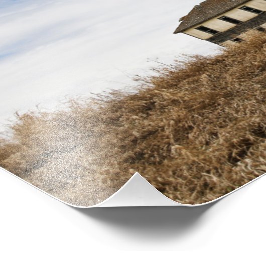 Abandoned Saskatchewan Fotodruck (Ecke)