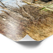 Abandoned Saskatchewan Fotodruck (Ecke)