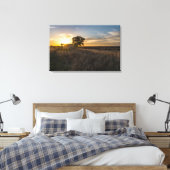 Abandoned Shed Colorado Sunset Leinwand (Insitu (Schlafzimmer))