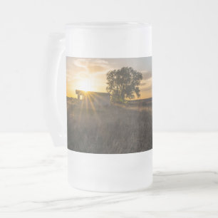 Abandoned Shed Colorado Sunset Mattiert Beer Tasse