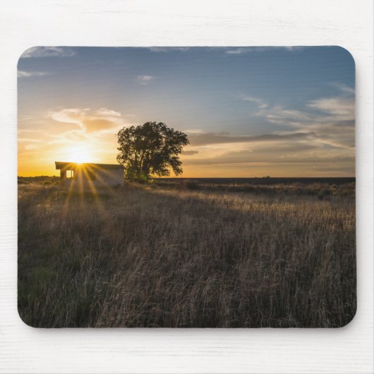 Abandoned Shed Colorado Sunset Mousepad (Vorne)
