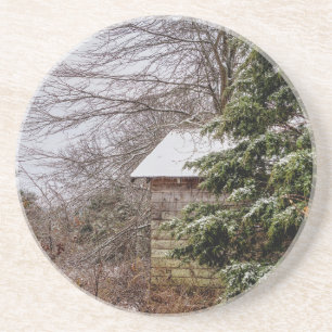 Abandoned Shed Getränkeuntersetzer