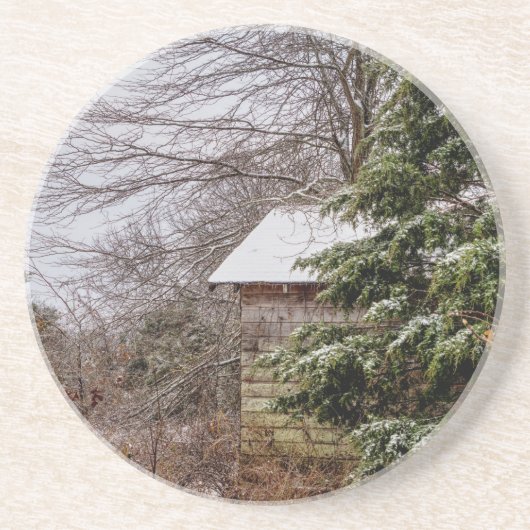 Abandoned Shed Getränkeuntersetzer (Vorne)