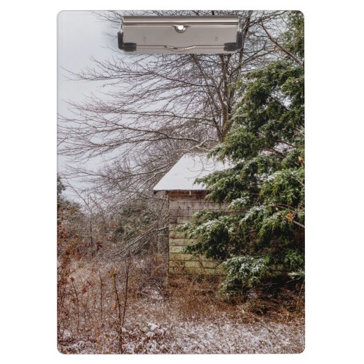 Abandoned Shed Klemmbrett (Vorderseite)