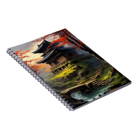 Abandoned Shinto Temple Notizblock (Rechte Seite)