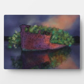 Abandoned SS Ayrfield Plaque Fotoplatte (Vorderseite)