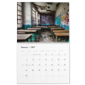 Abandoned, Street Art, Love Spaces, Graffiti Kalender (Feb 2027)