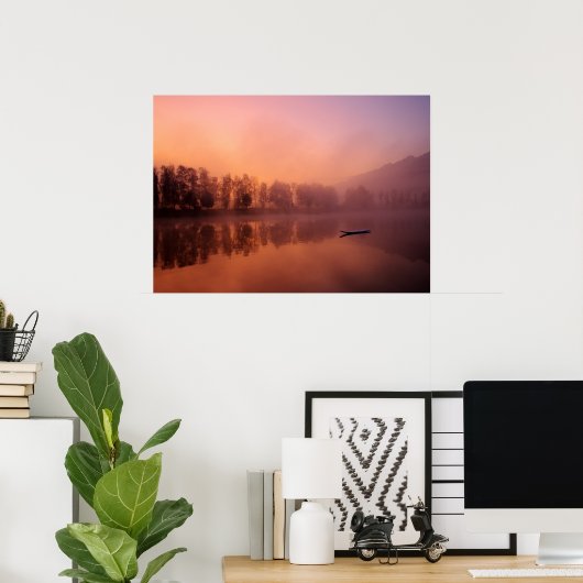 Abandoned Surfboard Poster (Heimbüro)