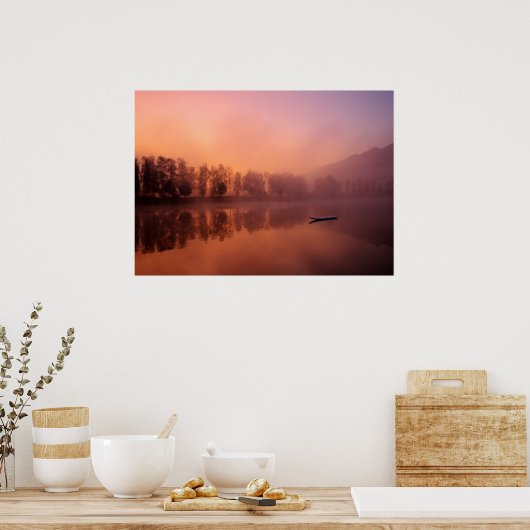 Abandoned Surfboard Poster (Küche)