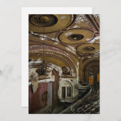 Abandoned Theater Feiertagskarte (Vorne/Hinten)