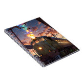 Abandoned Trastation Anime Style Notebook Notizblock (Rechte Seite)