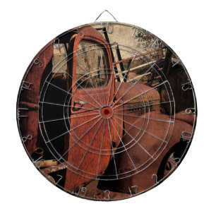 Abandoned Truck Dartscheibe