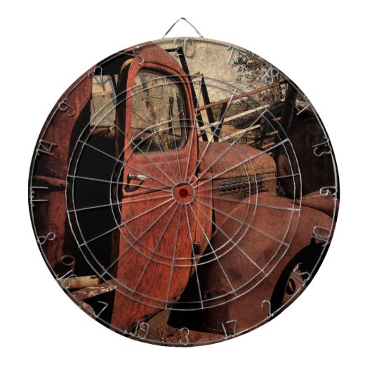 Abandoned Truck Dartscheibe (vorne)