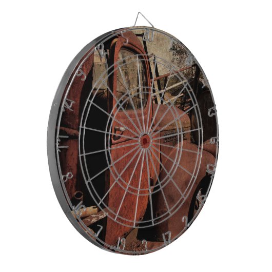 Abandoned Truck Dartscheibe (Vorderseite Links)