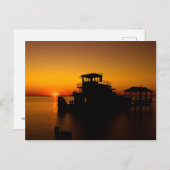 Abandoned Tugboat Madisonville Lighthouse Postcard Postkarte (Vorne/Hinten)