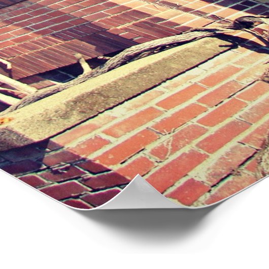 Abandoned und Broken Poster (Ecke)