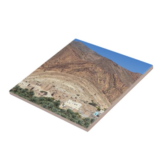 Abandoned Village Birkat Al Mawz - Oman Fliese (Seite)