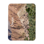 Abandoned Village Birkat-Al-Mouz - Oman Magnet (Vertikal)