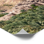 Abandoned Village Birkat-Al-Mouz - Oman Poster (Ecke)