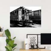 Abandoned Wooden Par Le Mastrou Poster (Heimbüro)