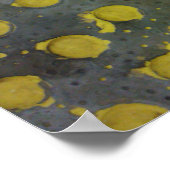 Abandoned Yellow Lollipop Subway Poster (Ecke)