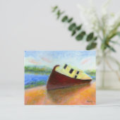 Abandones Boot, Postkarte (Stehend Vorderseite)