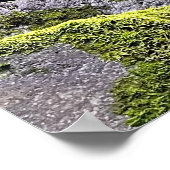 Abandonierte Eisenbahn Poster (Ecke)